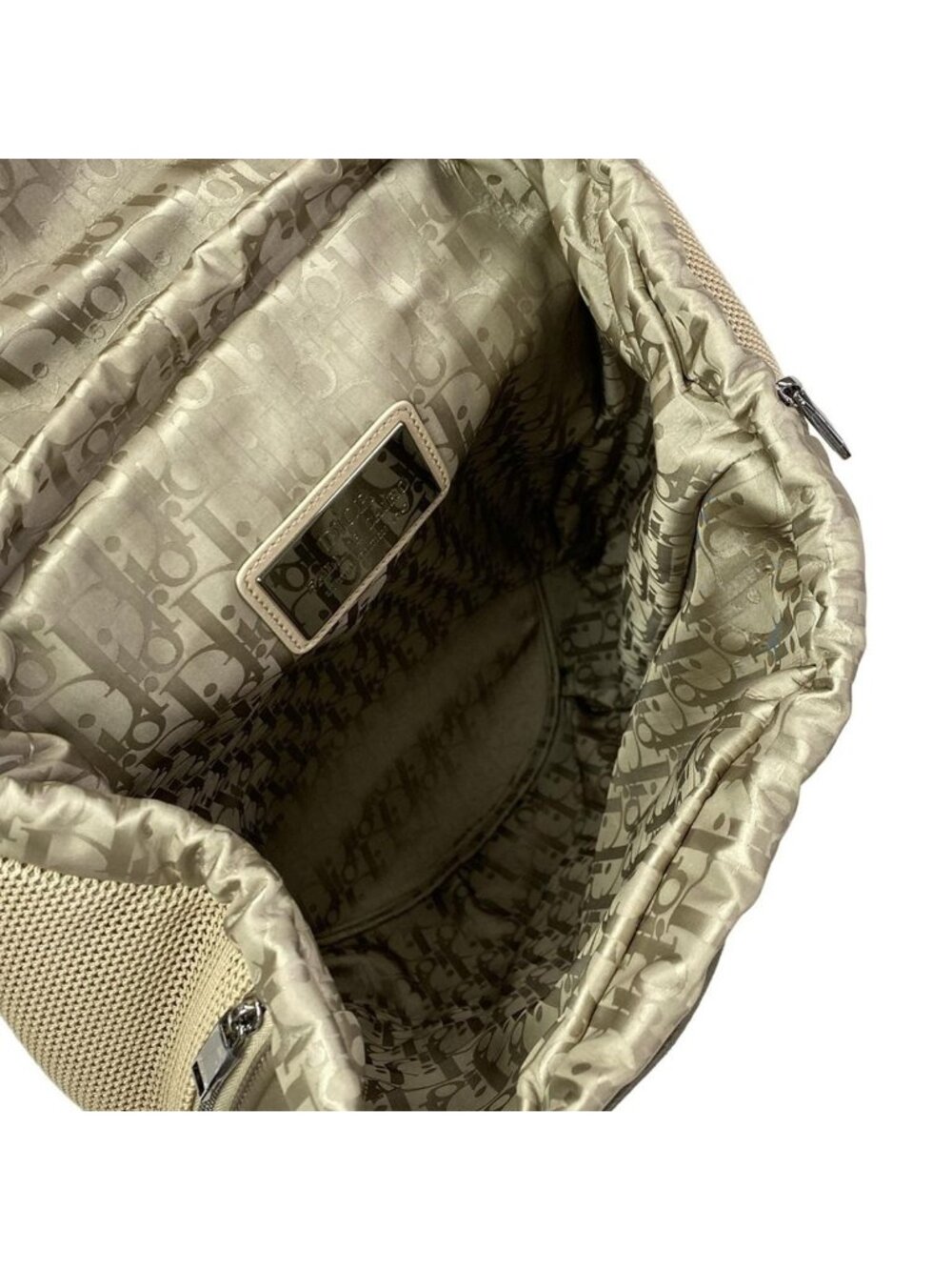 Dior Backpack Cobra Khaki Beige Fall 23 Cairo Limited Edition 35 47 Leather - Picture 10 of 15